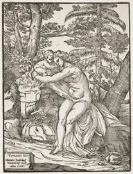 Vénus et Cupidon, 1566